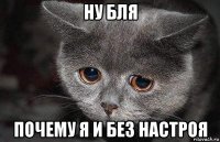 ну бля почему я и без настроя