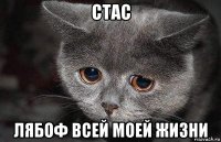 стас лябоф всей моей жизни