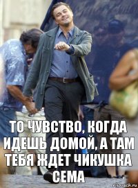 то чувство, когда идешь домой, а там тебя ждет чикушка сема