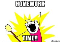 homework time!!