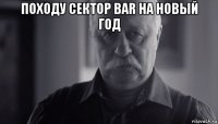 походу сектор bar на новый год 