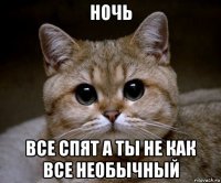 ночь все спят а ты не как все необычный