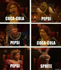 coca-cola pepsi pepsi coca-cola pepsi sprite