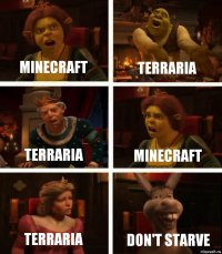 minecraft terraria terraria minecraft terraria don't starve