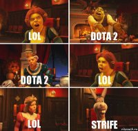 LoL DotA 2 DotA 2 LoL LoL Strife