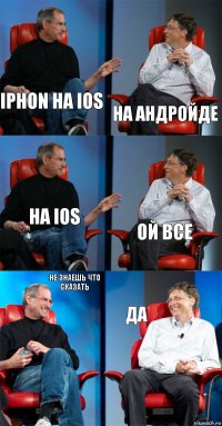 iphon на ios на андройде на ios ой все не знаешь что сказать да