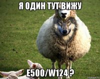 я один тут вижу е500/w124 ?