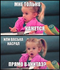 Мне только Кажется, Или Васька насрал Прямо в унитаз?