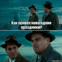 Как провел новогодние праздники? 