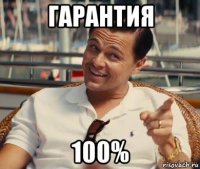 гарантия 100%