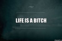 Life is a bitch