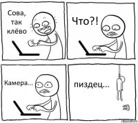 Сова, так клёво Что?! Камера... пиздец...