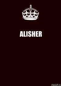 ALISHER 