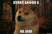 купил айфон 6 на java