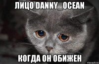 лицо danny_ocean когда он обижен