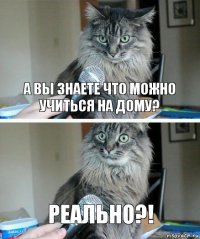 А вы знаете что можно учиться на дому? Реально?!