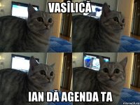 vasîlică ian dă agenda ta