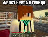 фрост крут а я тупица 