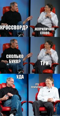 Кроссворд? Неприличное слово СКолько букв? Три Уда Это приличное