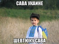 сава укаине шевтюку сава