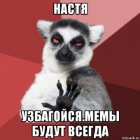 настя узбагойся.мемы будут всегда