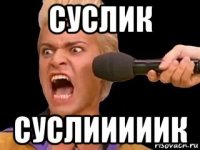 суслик суслииииик