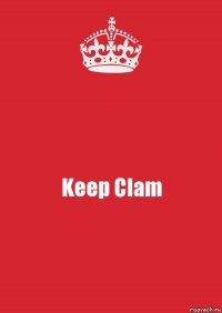 Keep Clam