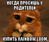 когда просишь у родителей купить rainbow loom