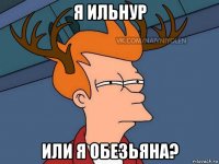 я ильнур или я обезьяна?