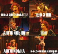 Шо з англійської? Шо з НЖ Англійська НЖ Англійська В Федоришина лекція?