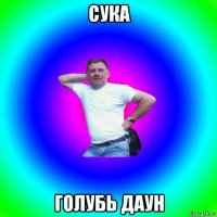 сука голубь даун