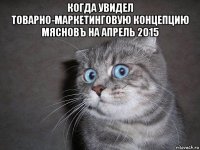 когда увидел товарно-маркетинговую концепцию мясновъ на апрель 2015 