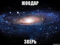 жоодар зверь