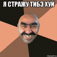 я стражу тибэ хуй 