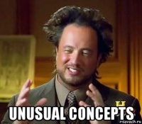  unusual concepts