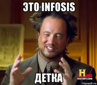 это infosis детка