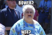 bower? wtf?