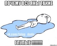 почему все яны такие глупые !!!!!!!!