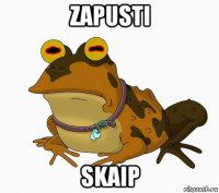 zapusti skaip