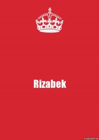 Rizabek