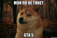 мой пк не тянет gta 5