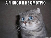 а я косо и не смотрю 