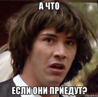 а что если они приедут?