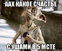 аах какое счастье с ушами в 5 мсте