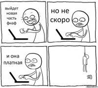 выйдет новая часть фнаф но не скоро и она платная 