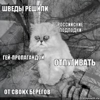 Шведы решили отпугивать российские подлодки от своих берегов гей-пропагандой     