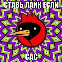 ставь лайк если сас