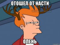 отошел от насти олень