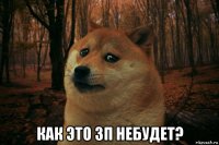  как это зп небудет?