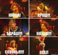 Нюша! Крош!! Бараш!!! Нюша!!! Совунья!!! Осел